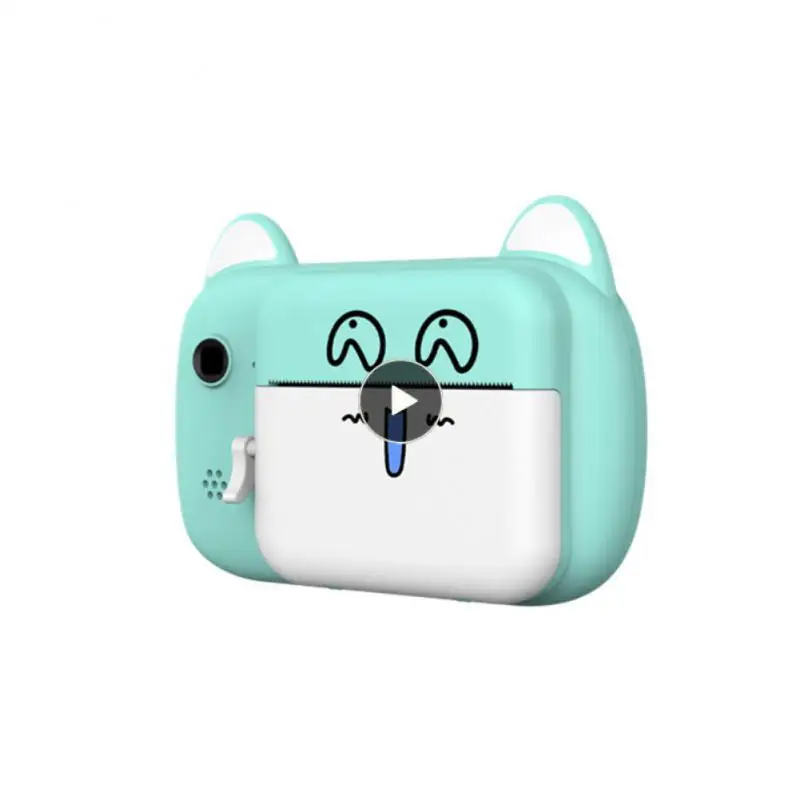 

Portable Children's Camera Video Kids Toys Digital Photo Camera Instant Print Camera For Children Gifts Selfie Camera Mini New