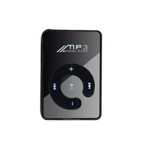 new mini mirror clip mp3 player portable fashion sport usb digital music player micro sd tf card media player