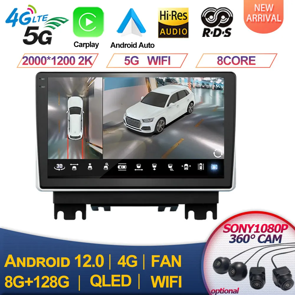 

For Chana Changan Hunter F70 2019 - 2022 WIFI Android 12 Car Radio Multimedia Video Player Auto GPS Serero Carplay No 2 din DVD