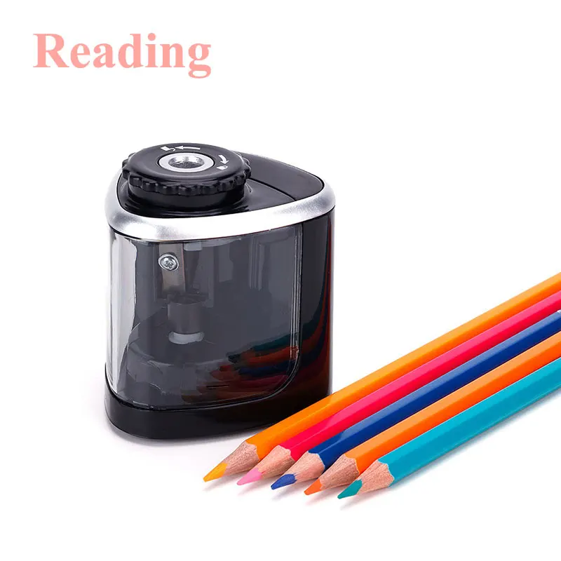 Auto Electric Manual 2 In 1 Pencil Sharpener Safe Student He
