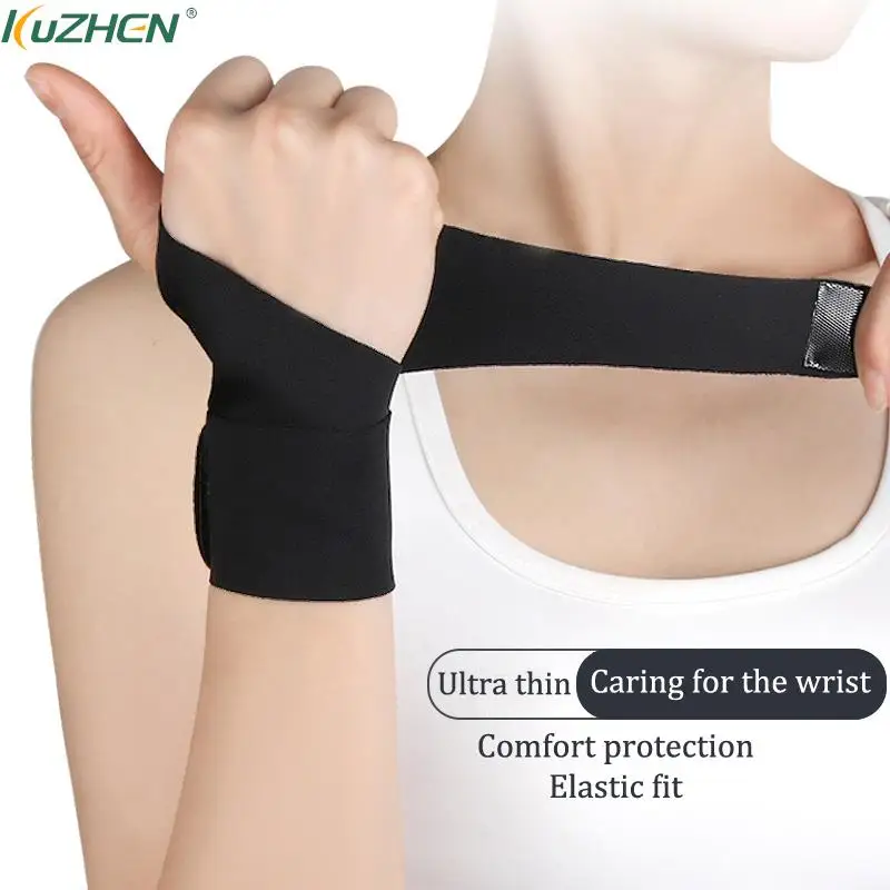 

1Pcs Elastic Bandage Wrist Guard Support Arthritis Sprain Band Carpal Protector Hand Brace Accessories Sports Safety Wristband
