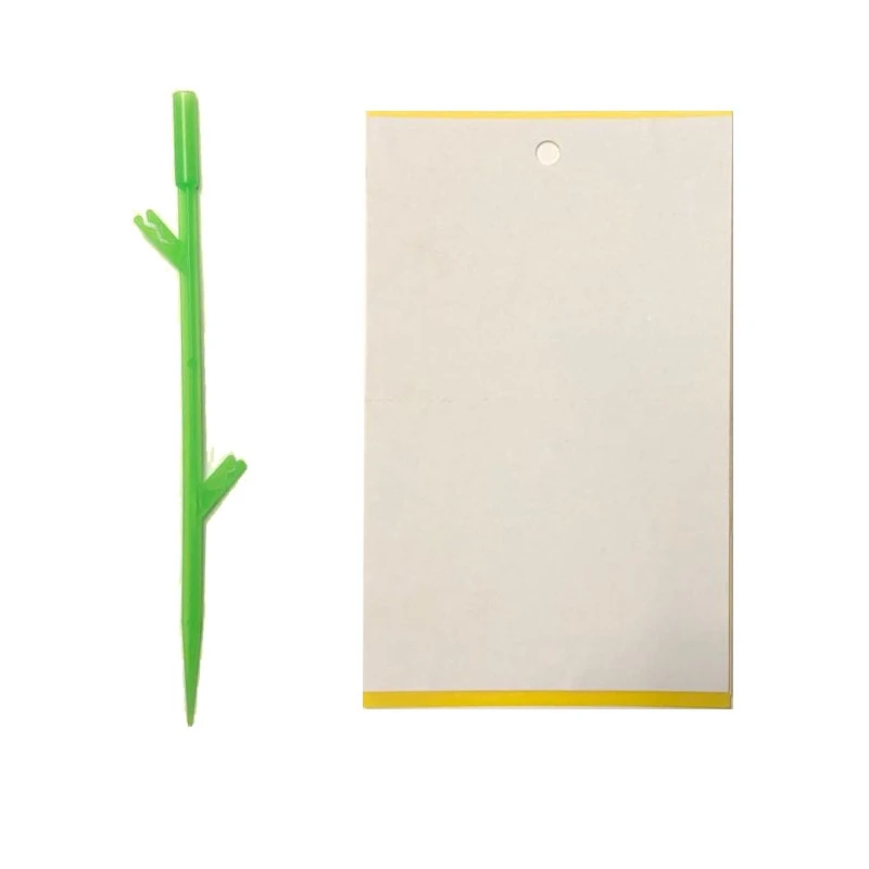 Липкая ловушка для домашних растений желтая насекомых домашняя фруктов и мух |