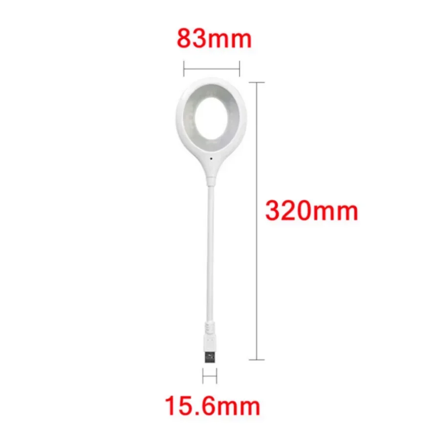 

Портативная USB-лампа 18 светодиодов белая