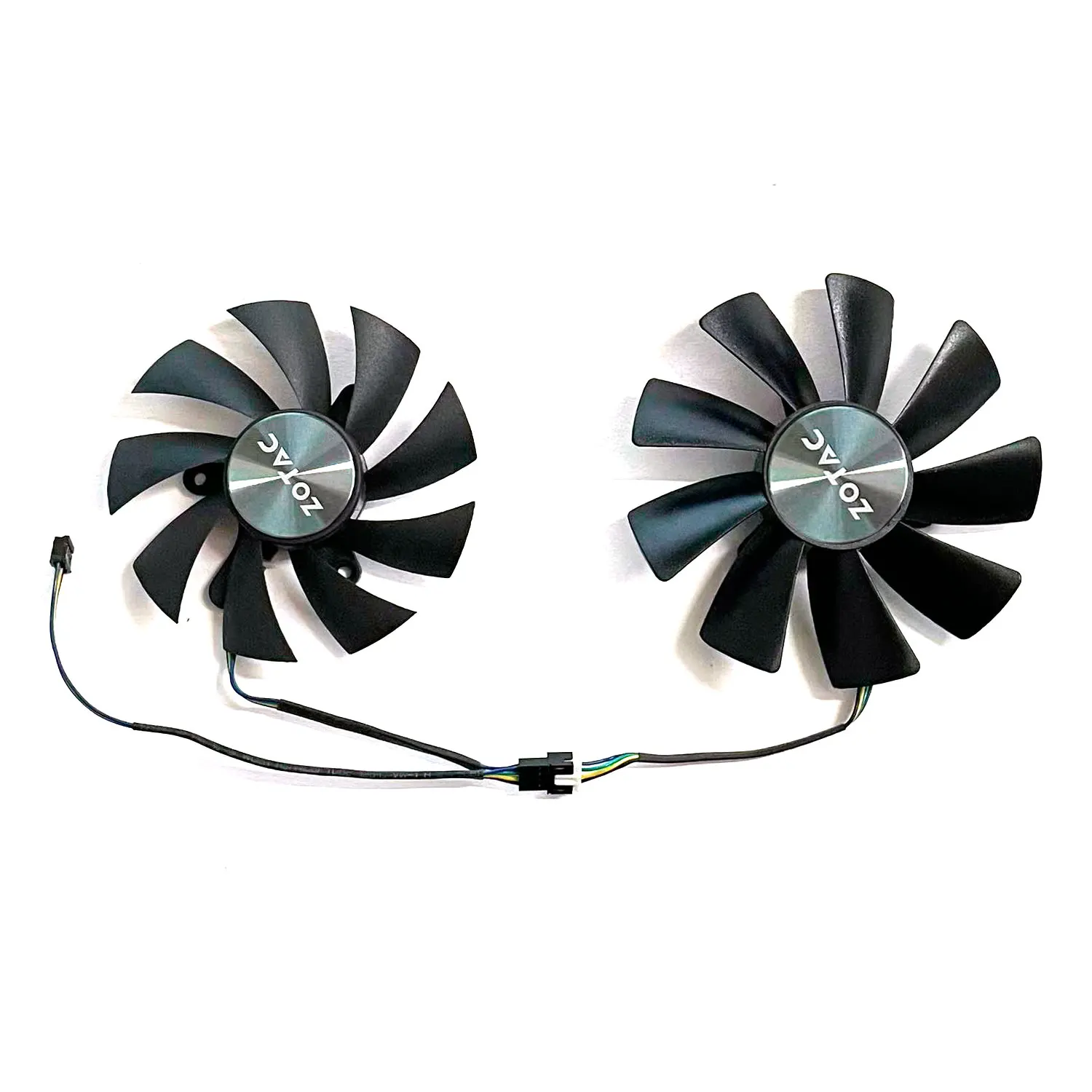 Фото GAA8S2U GA92S2U 87 мм 100 мм 4PIN подходит для Zotac Geforce GTx1060 Amp 1070ti 1080 1080ti 8 ГБ сменный вентилятор для мини-видеокарты №3