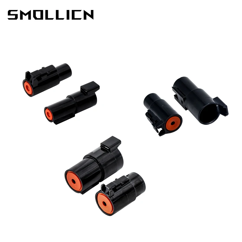 

1 Set 1 Pin Deutsch Car Connector DTHD06-1-12S Waterproof Male Female Wiring Plug DTHD04-1-12P DTHD04-1-4P DTHD06-1-4S