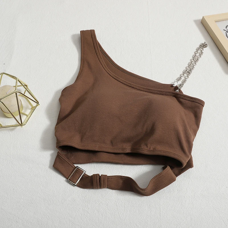 Женский уличный топ на бретелях 6 цветов