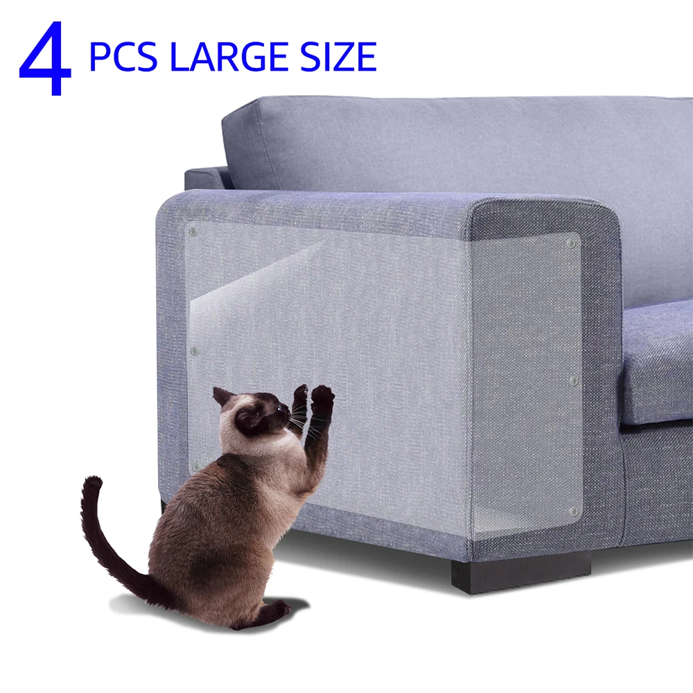 

Furniture Protectors for Cats Scraper Cat Scratching Post Durable Sticker Training Tape Anti Pet Scratch Paw Pads for Couch Sofa