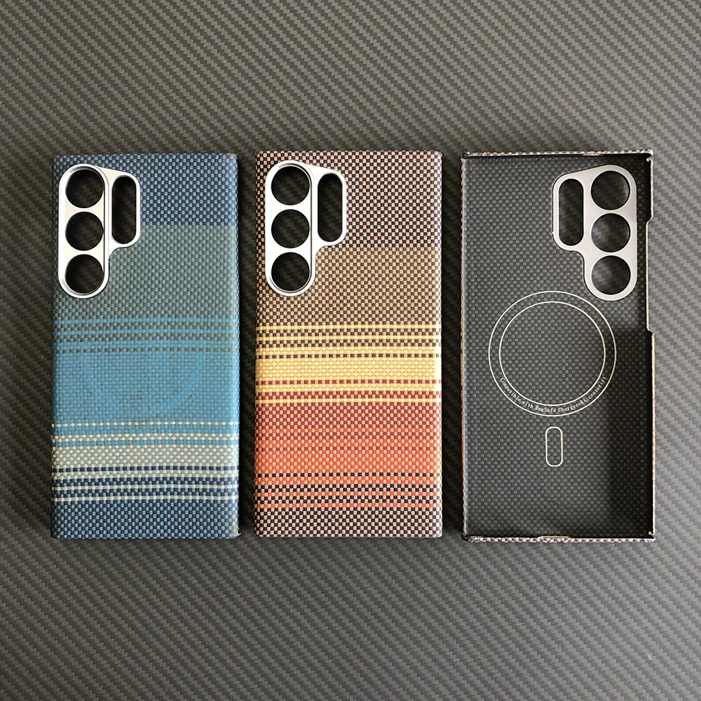 Чехол для телефона Samsung Galaxy S24 Ultra s24u S24U, кевларовый чехол ...