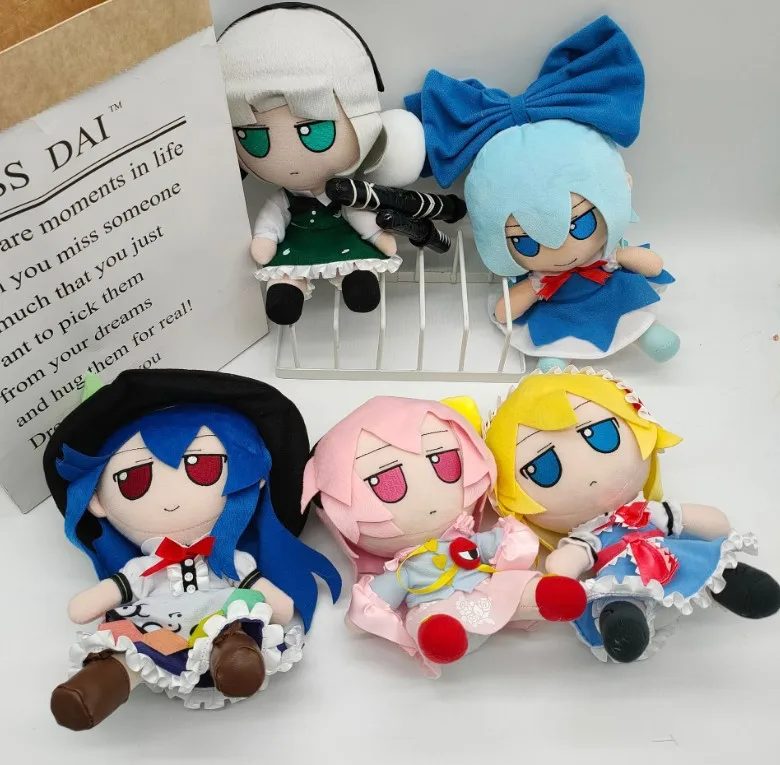

TouHou Project Fumo плюшевая игрушка, герметичная Клубная Лолита, мягкая кукла, плюшевая фигурка Hakurei Reimu Komeiji Koishi Saigyouji Yuyuko, подарки
