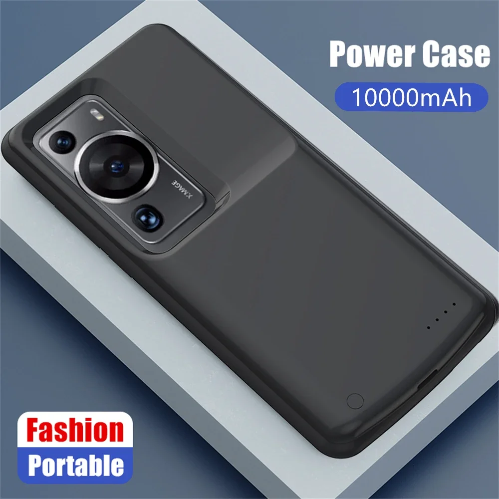 Фото Новый чехол для мобильного телефона Powerbank 10000 мАч для Huawei P60 Pro, чехлы для аккумуляторов P60, зарядное устройство Power Bank для Huawei P60, чехол для питания №4