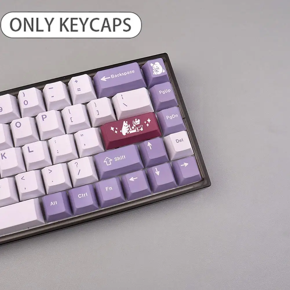 

Keycaps 129 Keys Profile Pbt Dye-sublimation Personalise Gmk Keycaps For Switch Mechanical Keyboard Y8c8