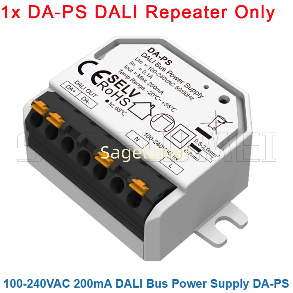 

СAGE LU MEI Skydance DALI Источник питания и повторитель сигналов