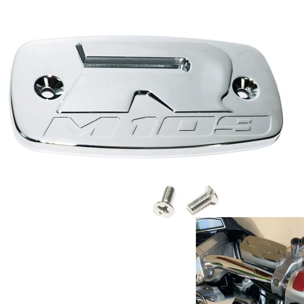 

Крышка для мотоцикла Cafe Racer Chrome главный тормозной цилиндр для переднего колеса, крышка резервуара для Suzuki 8-2006 гг.
