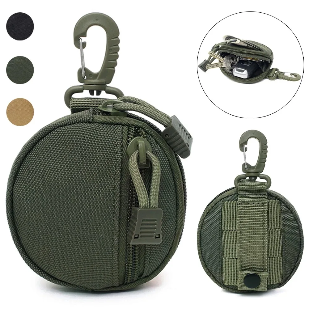 

1000D Hunting EDC Pack Tactical Molle Utility Functional Bag Practical Coin Purse Military Key Earphone Pouch Camping Hiking