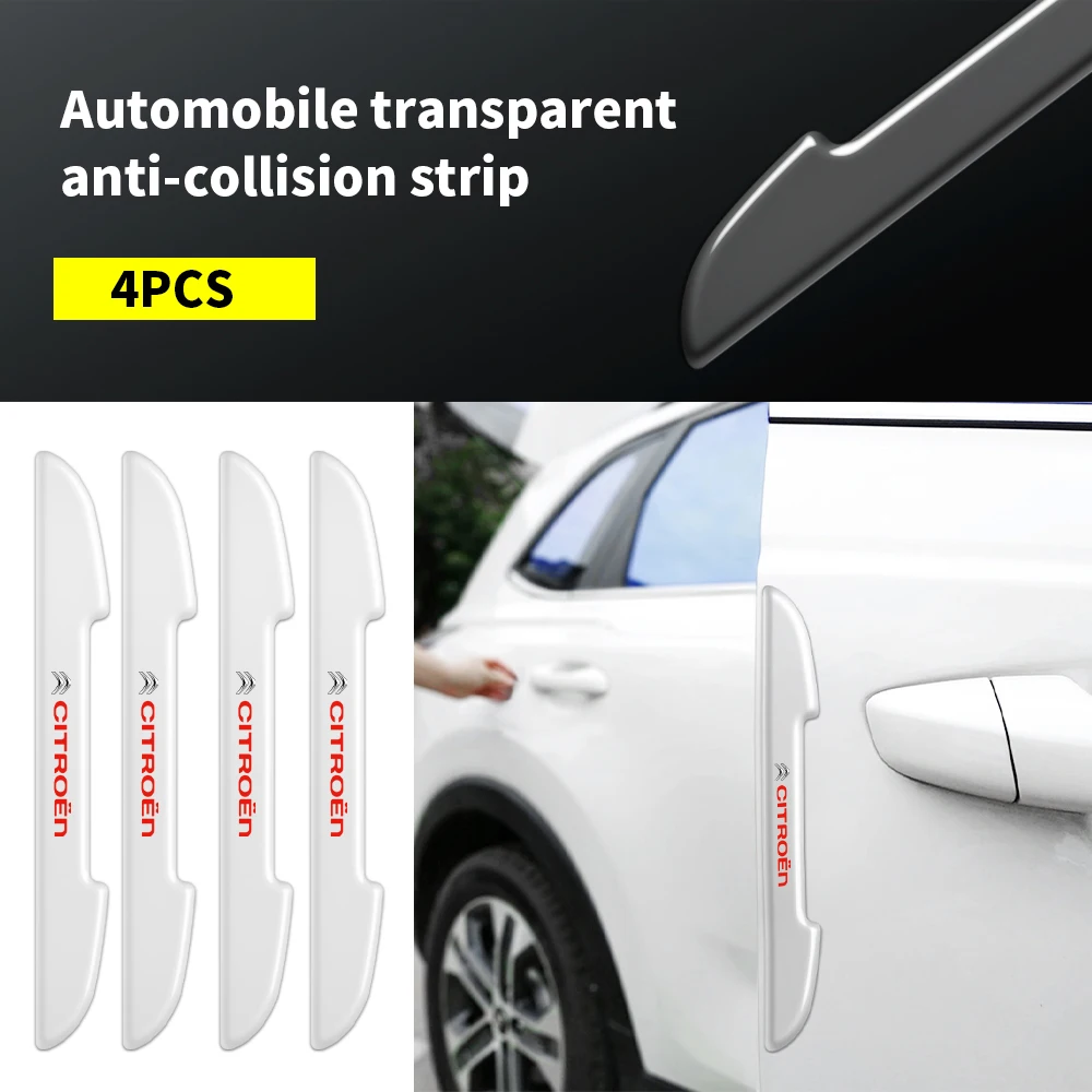 

Car Door Edge Anti Scratch Protection Bumper Strips Sticker Auto Accessories For Citroen DS C1 C3 C4 C4L C5 C6 VTS C-ELYSEE DS3