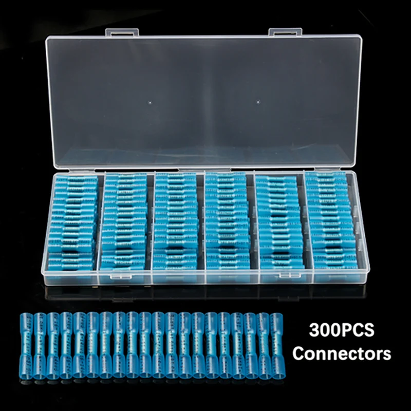 100/200/300 шт., водонепроницаемый термоусадочный соединитель для проводов