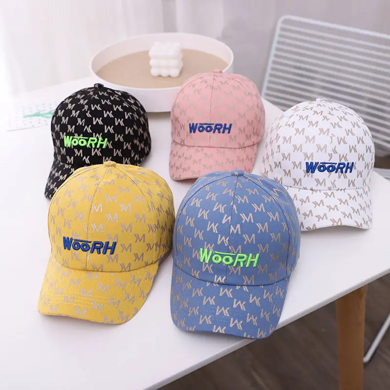 

Cap Boy Girl Baby Sun Hat Children's Spring and Summer Baseball Korean Style Fashion Peaked