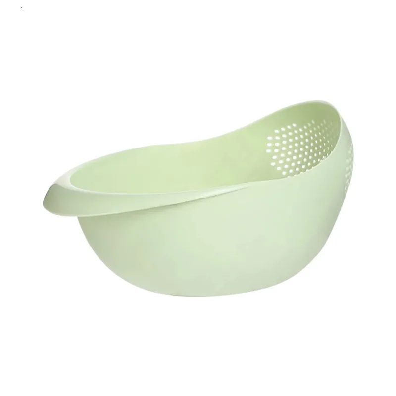 

1PC Food Grade Plastic Rice Beans Peas Washing Filter Strainer Basket Sieve Drainer Cleaning Gadget Kitchen Accessories New Sale