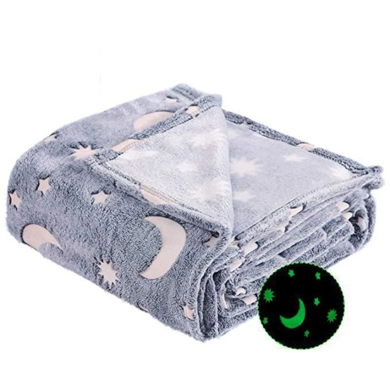 

Magic Blanket children luminous glow fluorescent corals top cloth flannel Blanke