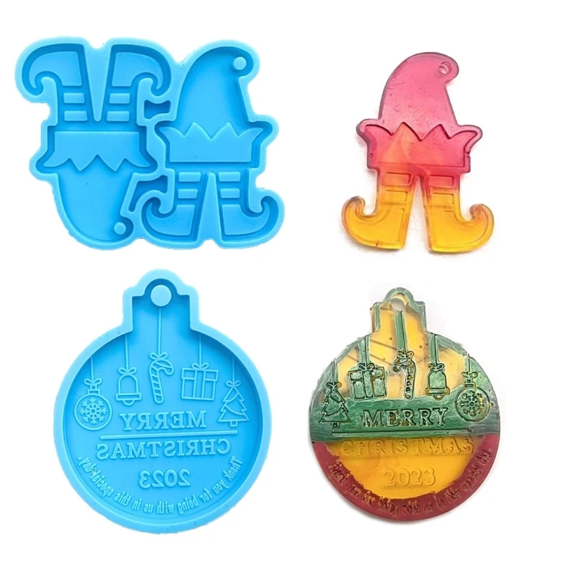 

Рождественские тематические серьги, искусственное ожерелье, подвеска, искусственное украшение, инструменты для изготовления украшений, Прямая поставка