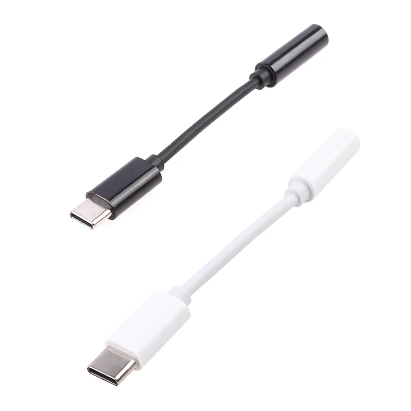 

1PC Connector USB Type-C to 3,5mm aux Adapter 3 5 audio cable for HUAWEI