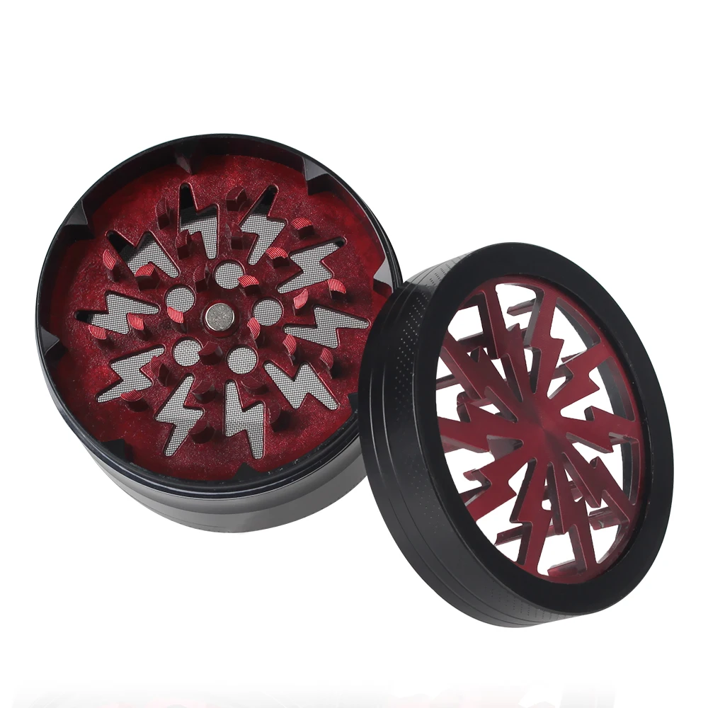 Новейшая молниеносная прозрачная 63 мм 4-слойная шлифовальная машина из