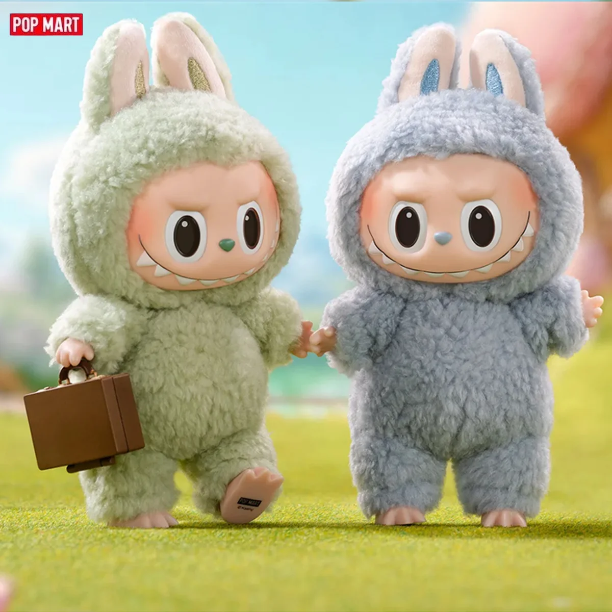 Фото LABUB 1.0 Sweet Macaron слепая коробка — POP MART Официальный пастельный дизайн Быстрая доставка №2