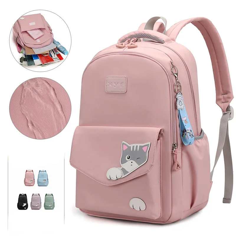 

Children School Bags for Girls Kids Satchel Primary Orthopedic school backpack princess Backpack schoolbag kids Mochila Infantil