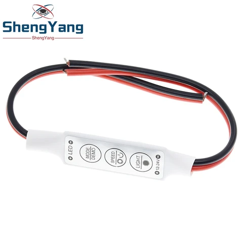 TZT 12В Мини регулятор яркости для светодиодной ленты