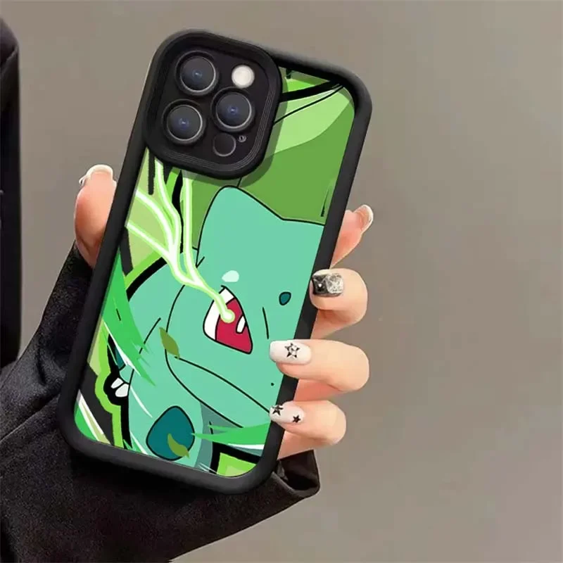 Чехол для iPhone 14 Plus 13 12 11 Pro Max Mini 5 5S 6 7 8 6s SE 2 3 X XS XSMAX XR чехол с рисунком аниме Покемон