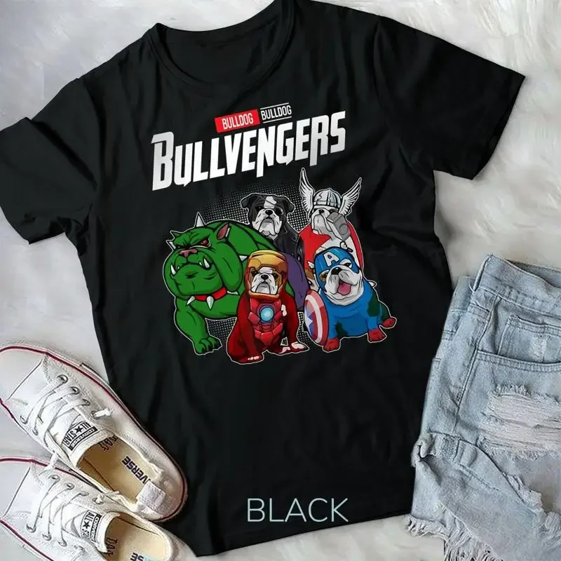 Фото Футболка BULLDOG BULLVENGERS, унисекс №1