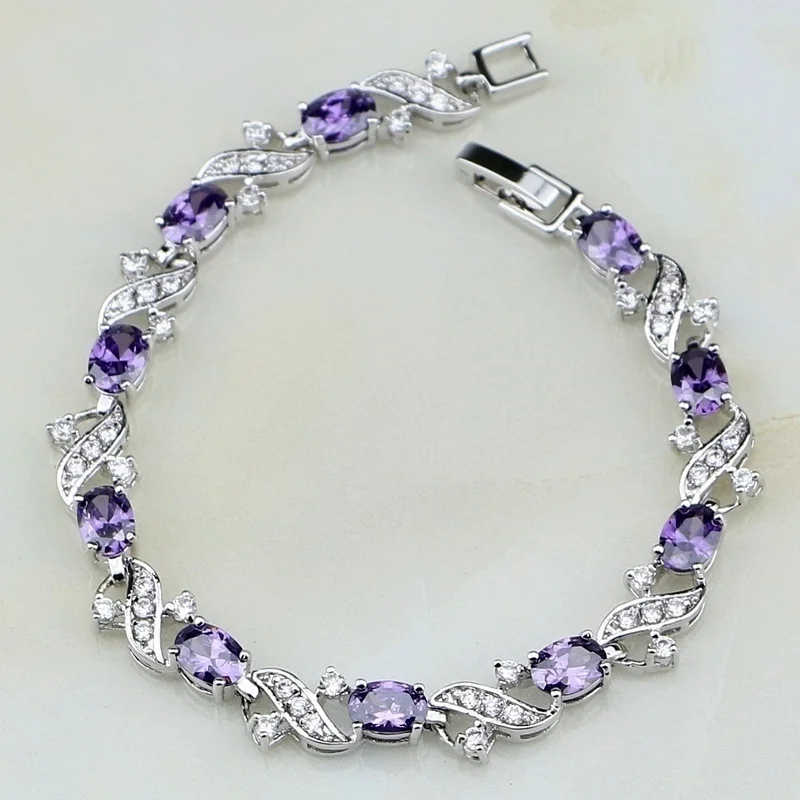 

5PCS Exquisite Mysterious Lucky Color Crystal Bracelet Charm Bride Engagement Wedding Jewelry Gift Mother's Day Gift