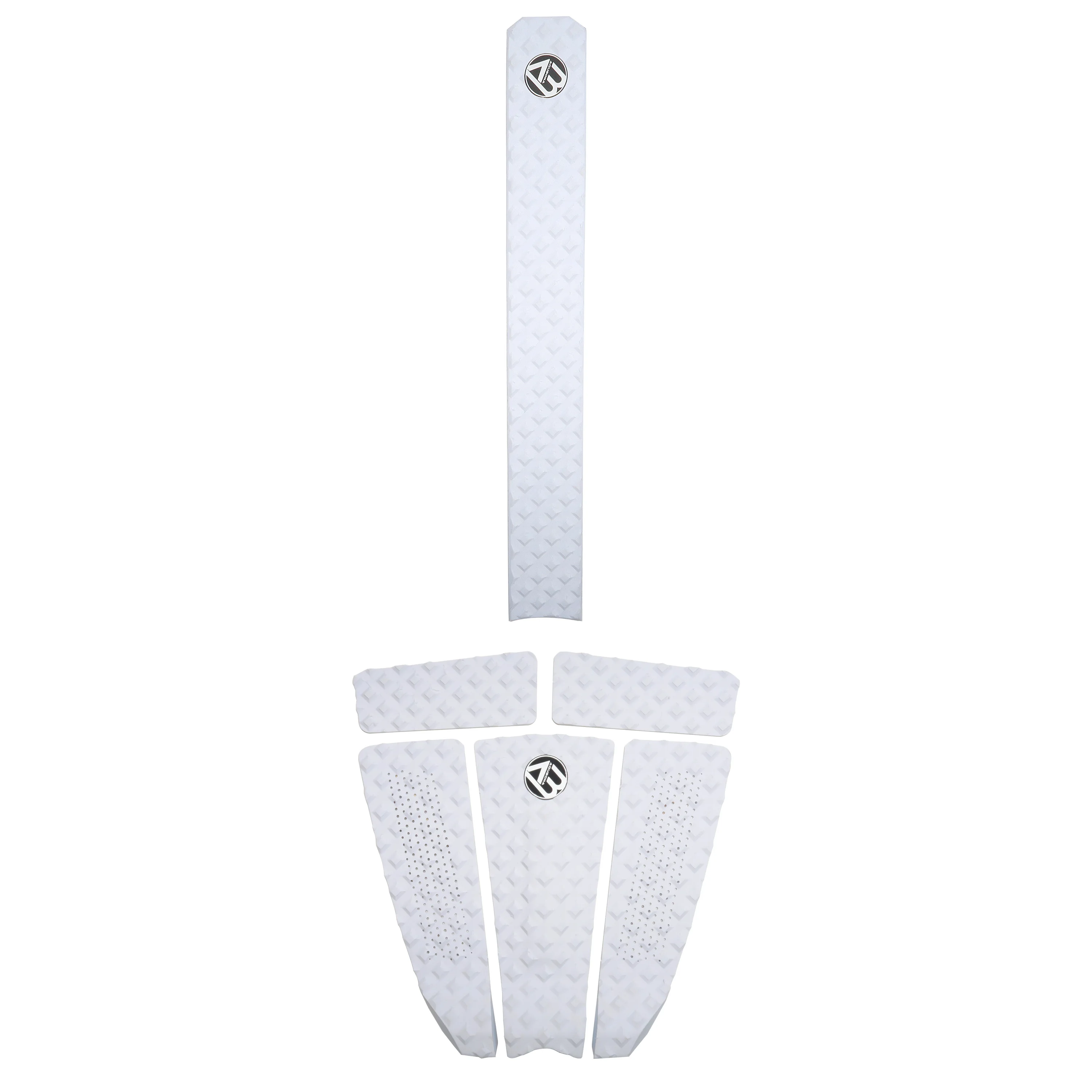 AQUBONA 5/6 Piece Traction Pad EVA Surfboard Deck with Kicke