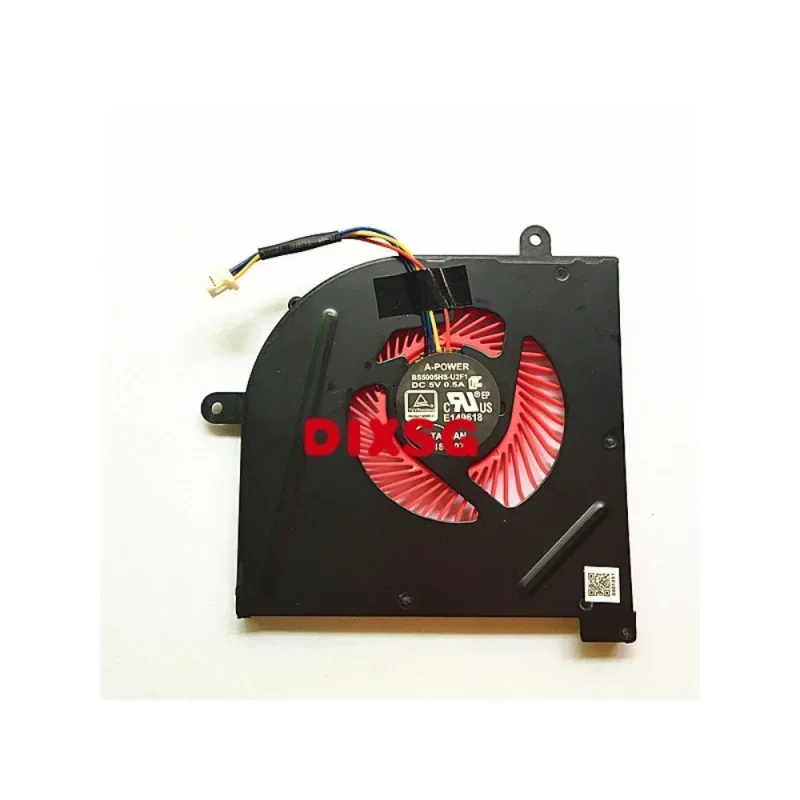 Вентилятор охлаждения процессора и графического для MSI GS63 GS63VR 6RF 6RF-001US 7RF 7RF-212UK GS73