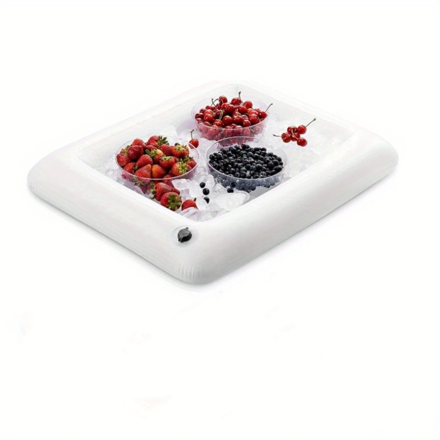 1 шт. надувной поднос-холодильник для напитков поплавок из ПВХ летней вечеринки