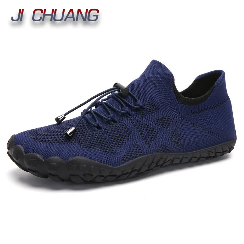 Aqua Shoes for Men Outdoor Breathable Beach Shoes Lightweight Quick-drying Wading Footwear Water Sport Boating Fishing Sneakers