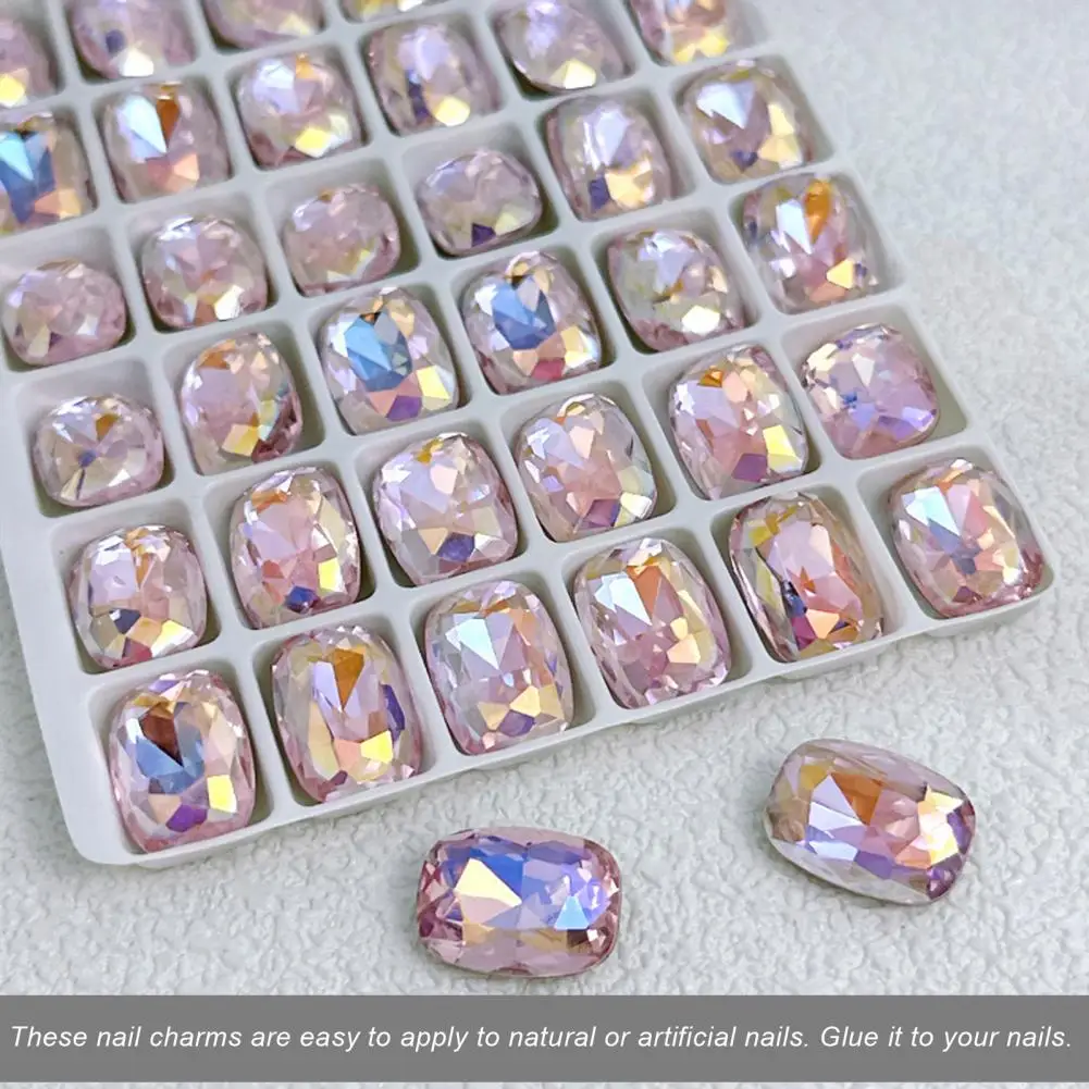 Подвески для ногтей блестящие 3d из искусственного кристалла декора товары