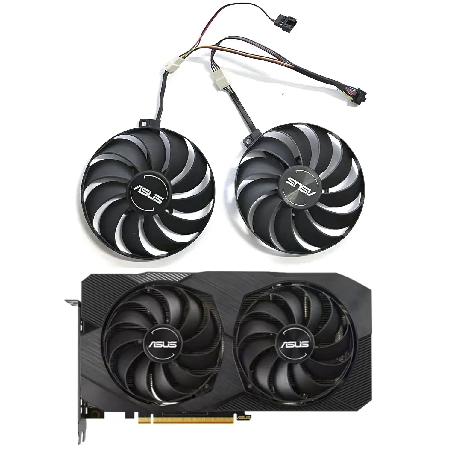 Совершенно новый T 129215 SU FDC10U12S9-C 5PIN для ASUS DUAL-RX 5500 XT-O8G-EVO ROG-STRIX-RX5500 XT GAMING охлаждение