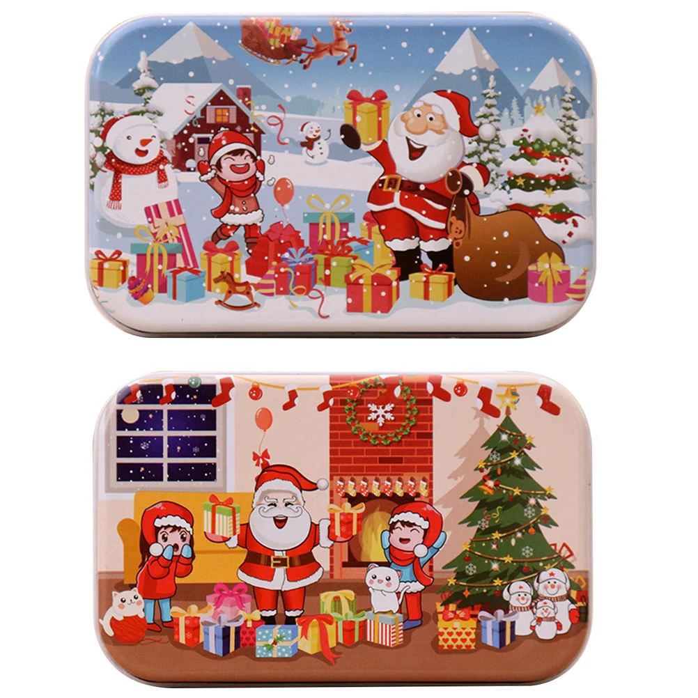 

Christmas Puzzles Jigsaw Puzzle Wooden Kids Forfavor Party Nativity Toys Toy Set Fillersnowman Santa Peg Toddler Gifts Props