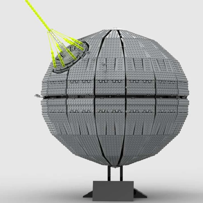 Фото Конструктор Sci-Fi Space Sphere MOC: развивающая модель для сборки, игрушка для подарков на день рождения, украшение для дома, коллекционный предмет для демонстрации №2