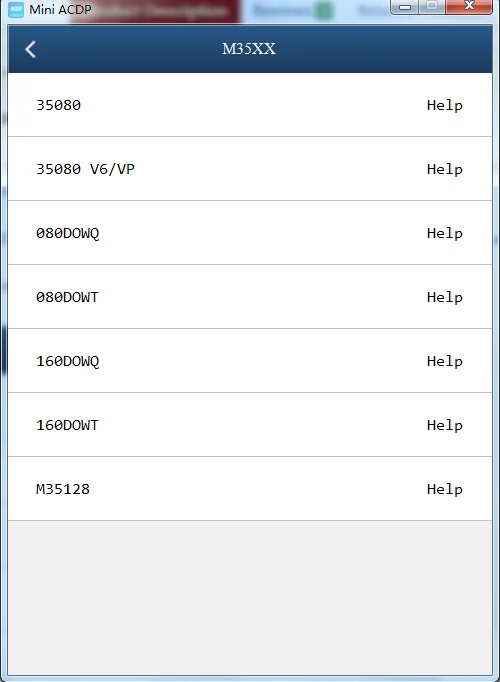 Yanhua Mini ACDP Module4 для BMW 35080/35160DO WT EEPROM чтение и запись