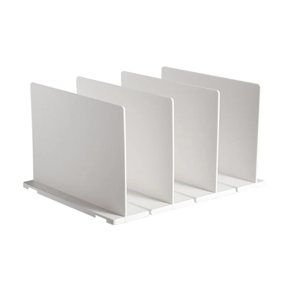 

Divider Shelf Book Bookends Books Stopper School Tabletop Bookshelf Organizer Wardrobe Closet Organization Clothesdividers