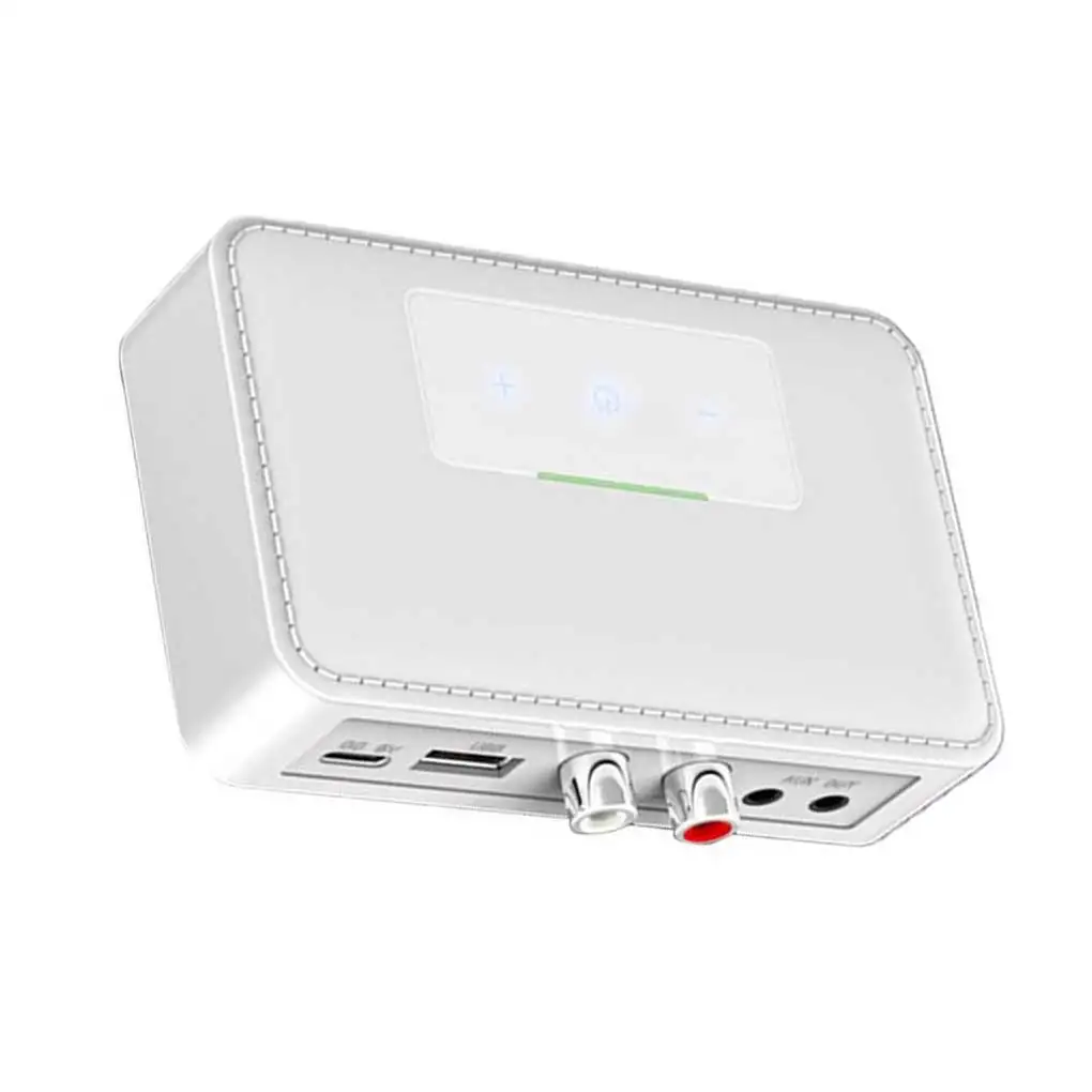 

Домашний портативный приемник 2-в-1 с Bluetooth, передатчик 3,5 мм, беспроводной адаптер, устройство для потоковой передачи музыки, компьютерный динамик