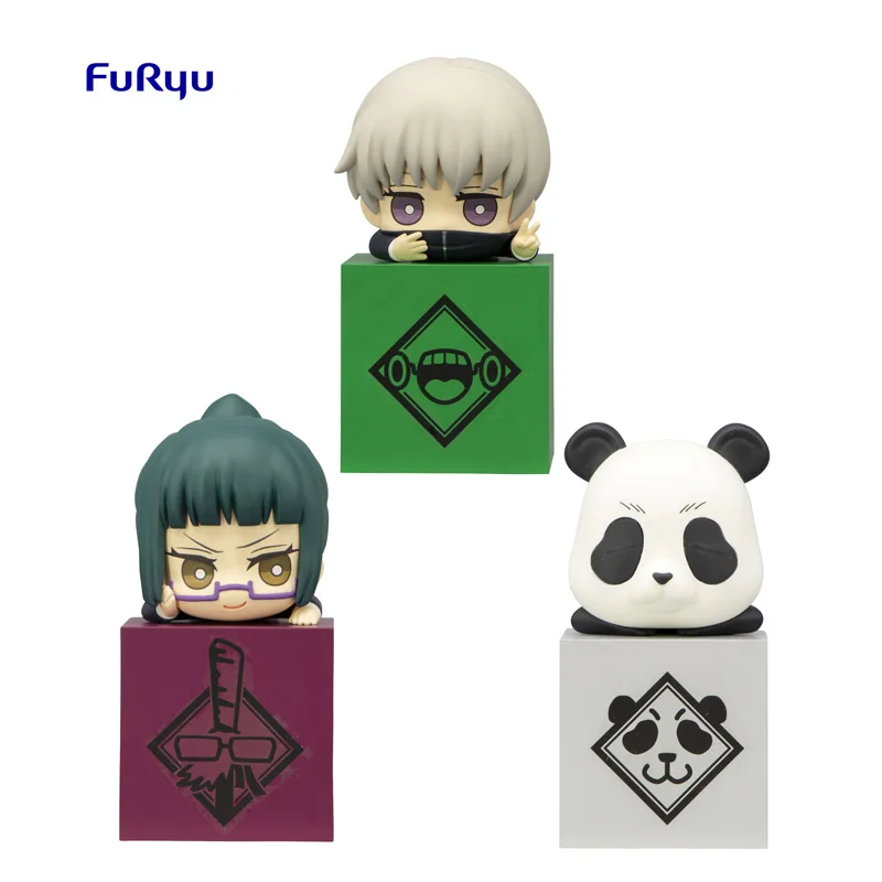 

FuRyu Genuine Jujutsu Kaisen Zenin Maki Panda Inumaki Toge Poop Stopper Figure Kawaii Cute Anime Action Figure Toys Kids Gifts