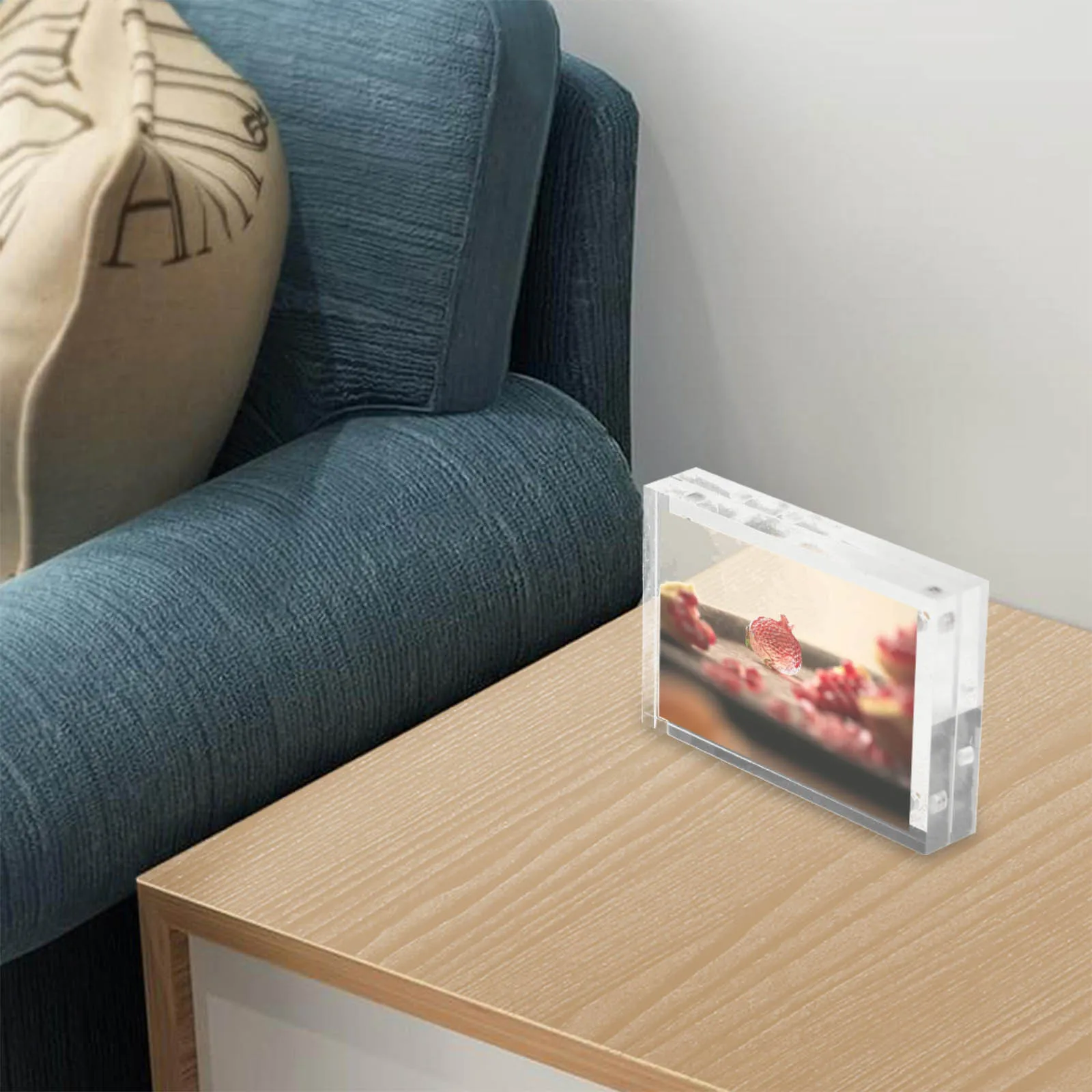 Рождественская акриловая прозрачная фоторамка креативная декор для спальни 55x82