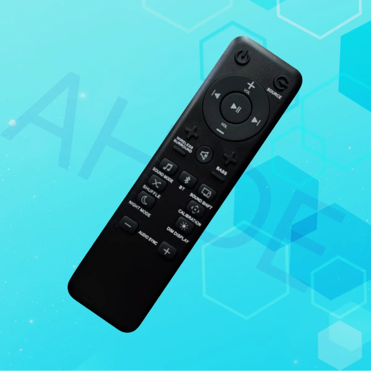 New Control Replacement for JBLBAR51BLKEP JBLBAR51BLKAM-Z JBLBAR51IMBLKBR JBLBAR51IMBLKAS Channel 4K Ultra HD Soundbar System
