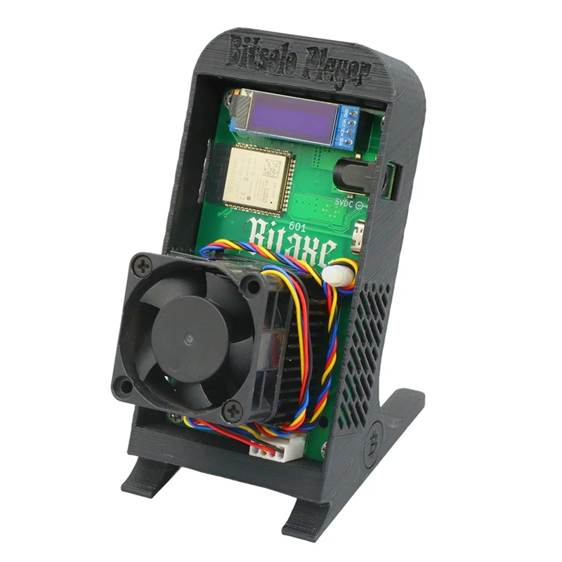 Bitaxe Gamma 601 Solo Miner 1 2TH/S 18 Вт BM1370 от Antminer S21 Pro Asic Bitcoin BTC с подставкой