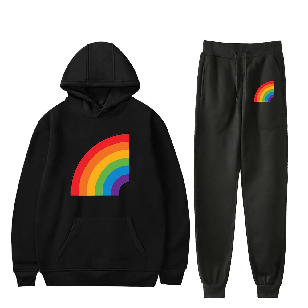 

Hot Rapper 6ix9ine Hoodie Sports Pullover GOOBA Hoodies Casual Tops + Pants Fashion Print Women Men Two-piec Trendy Popular