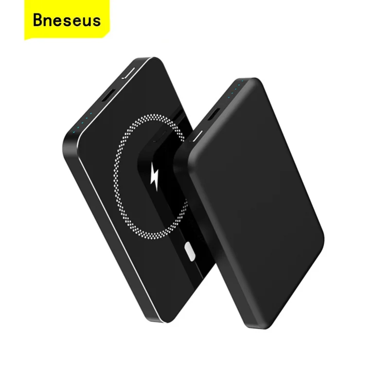

Metal Magnetic Power Bank Mobile Phone Charger For iPhone 13 12 Xiaomi Samsung Portable External Battery Pack Wireless Powerbank