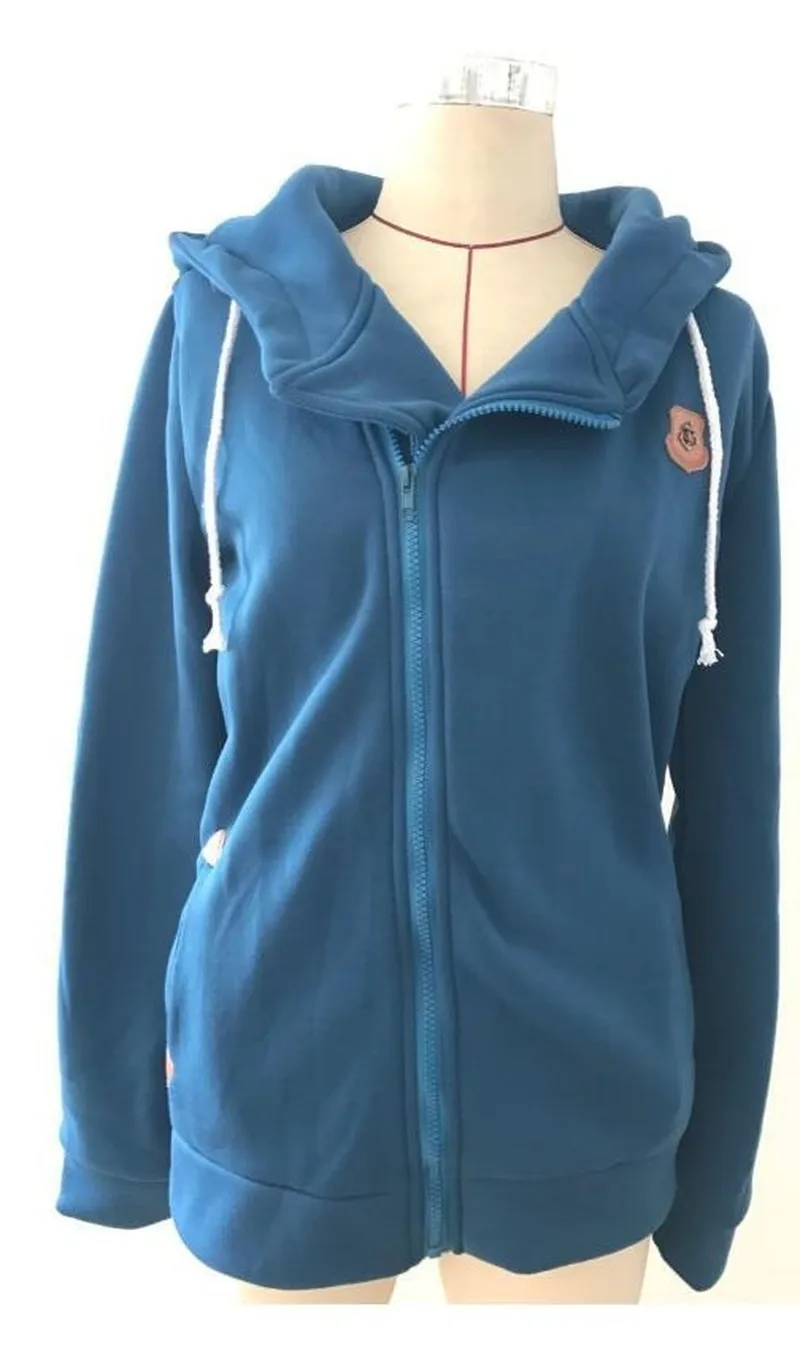 Толстовки женские толстовки осень зима размера плюс S-5XL отложной воротник с